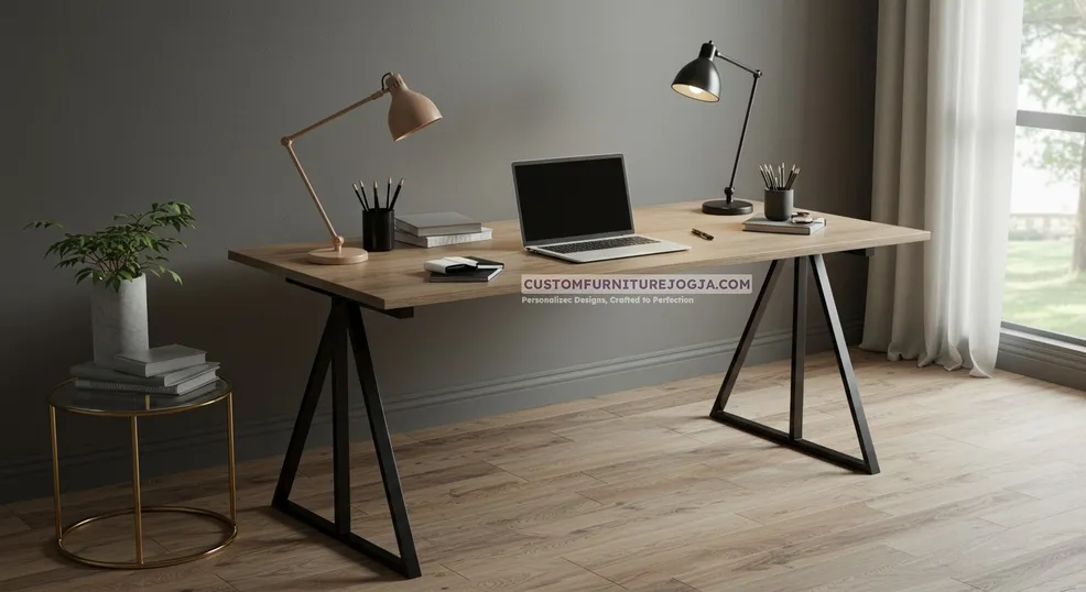 Jasa Pembuatan Meja Kerja Jogja